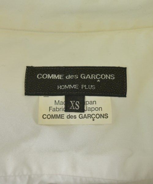 COMME des GARCONS HOMME PLUS（コムデギャルソンオムプリュス）カジュアルシャツ 白 サイズ:XS メンズ/2200646512068