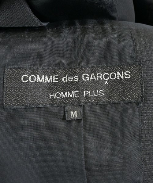 COMME des GARCONS HOMME PLUS（コムデギャルソンオムプリュス）テーラードジャケット 黒 サイズ:M メンズ/2200657320058