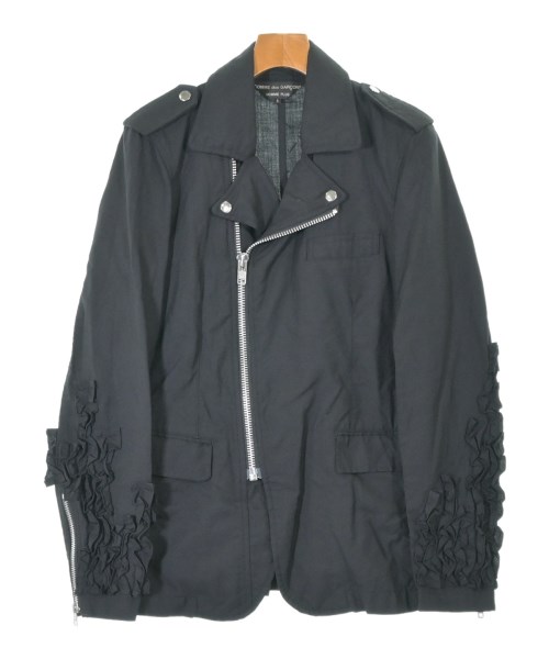 COMME des GARCONS HOMME PLUS(コムデギャルソンオムプリュス)ライダース 黒 サイズ:S/2200657744038