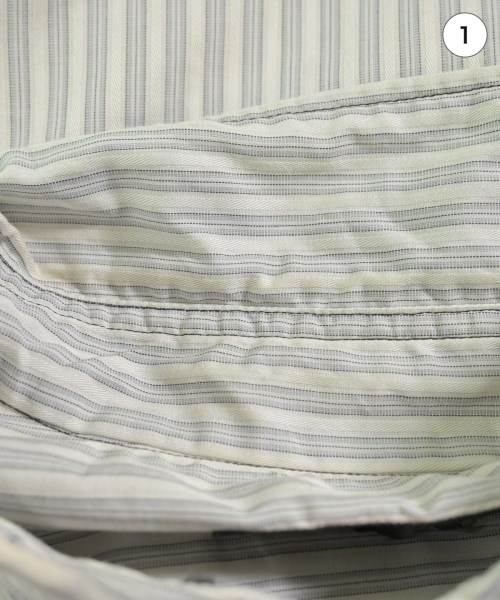 COMME des GARCONS HOMME PLUS（コムデギャルソンオムプリュス）カジュアルシャツ 白 サイズ:S メンズ/2200657891060