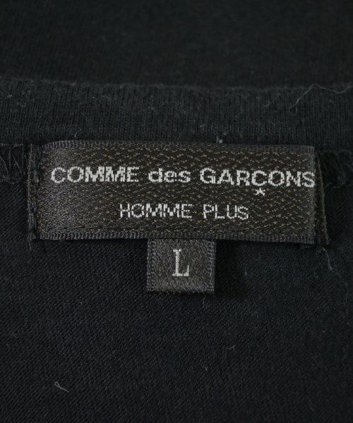 COMME des GARCONS HOMME PLUS（コムデギャルソンオムプリュス）Tシャツ・カットソー 黒 サイズ:L メンズ/2200658445019