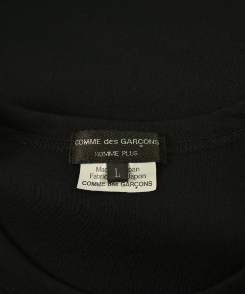 COMME des GARCONS HOMME PLUS（コムデギャルソンオムプリュス）Tシャツ・カットソー 黒 サイズ:L メンズ/2200658842061