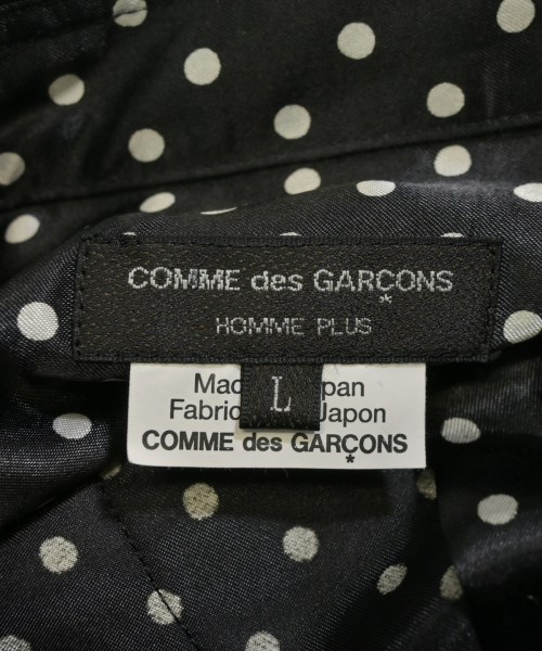 COMME des GARCONS HOMME PLUS（コムデギャルソンオムプリュス）カジュアルシャツ 黒 サイズ:L メンズ/2200658842122