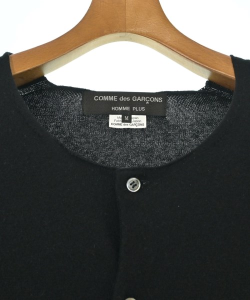 COMME des GARCONS HOMME PLUS（コムデギャルソンオムプリュス）カーディガン 黒 サイズ:M メンズ/2200658943065
