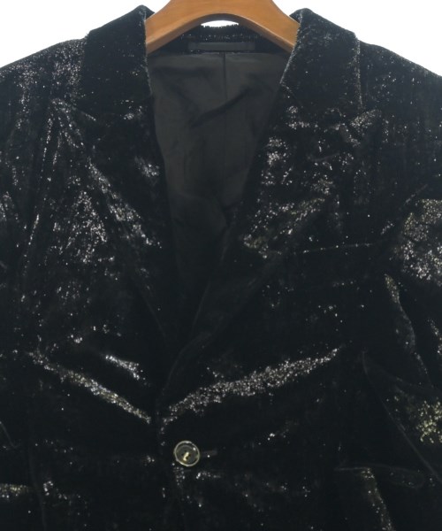 COMME des GARCONS HOMME PLUS（コムデギャルソンオムプリュス）カジュアルジャケット 黒 サイズ:M メンズ/2200659009029