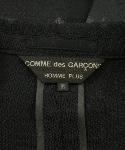 COMME des GARCONS HOMME PLUS（コムデギャルソンオムプリュス）カジュアルジャケット 黒 サイズ:M メンズ/2200659075017