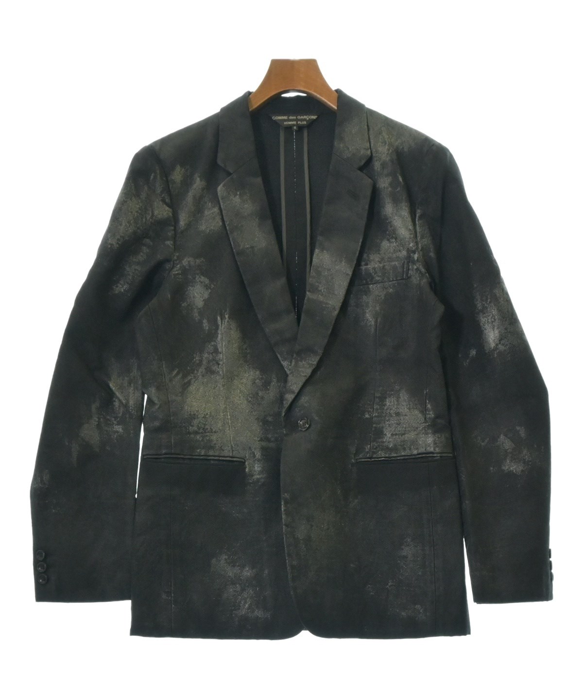 ギャルソン　プリュス　黒ジャケット COMME des GARCONS HOMME PLUS（コムデギャルソンオムプリュス
