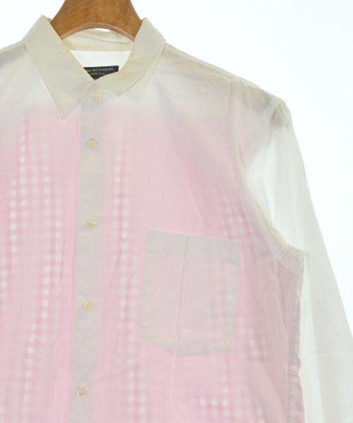 COMME des GARCONS HOMME PLUS（コムデギャルソンオムプリュス）カジュアルシャツ 白 サイズ:S メンズ/2200638308037