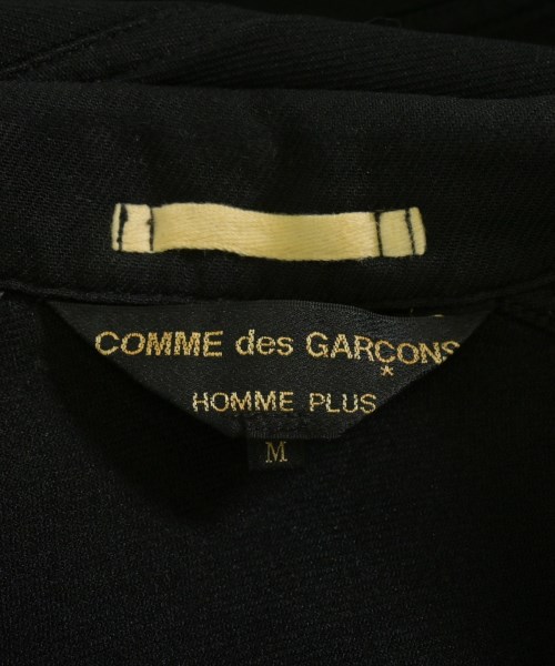 COMME des GARCONS HOMME PLUS（コムデギャルソンオムプリュス）カジュアルジャケット 黒 サイズ:M メンズ/2200638308112
