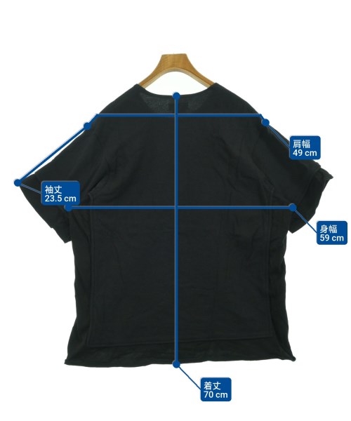 COMME des GARCONS HOMME PLUS（コムデギャルソンオムプリュス）Tシャツ・カットソー 黒 サイズ:M メンズ/2200638308167
