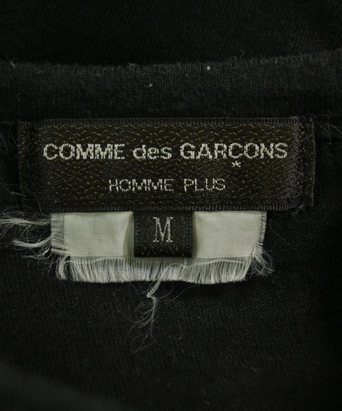 COMME des GARCONS HOMME PLUS（コムデギャルソンオムプリュス）Tシャツ・カットソー 黒 サイズ:M メンズ/2200638308235