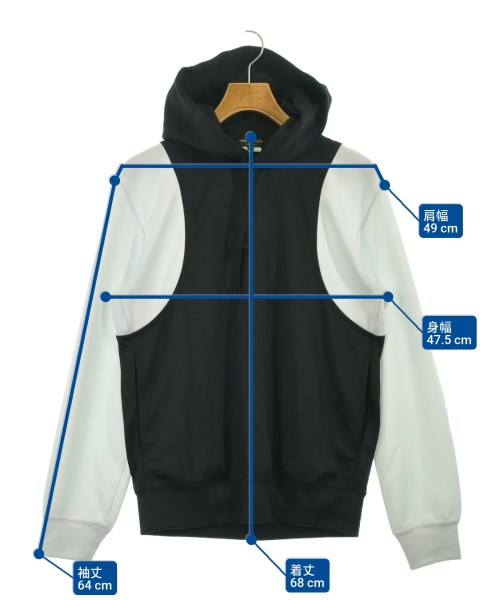 COMME des GARCONS HOMME PLUS（コムデギャルソンオムプリュス）パーカー 黒 サイズ:M メンズ/2200658696053