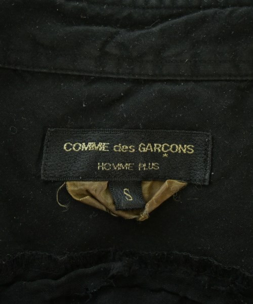 COMME des GARCONS HOMME PLUS（コムデギャルソンオムプリュス）カジュアルシャツ 黒 サイズ:S メンズ/2200659580047