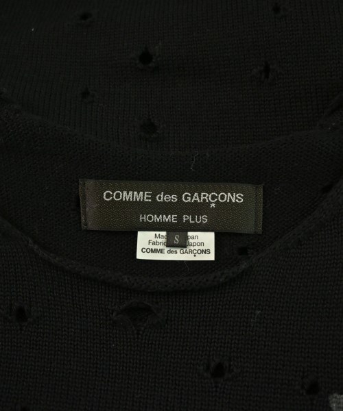 COMME des GARCONS HOMME PLUS（コムデギャルソンオムプリュス）ニット・セーター 黒 サイズ:S メンズ/2200656916030