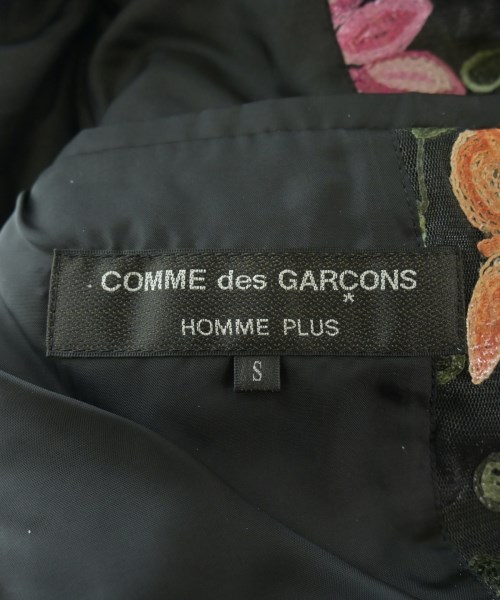 COMME des GARCONS HOMME PLUS（コムデギャルソンオムプリュス）カジュアルジャケット 黒 サイズ:S メンズ/2200656916061