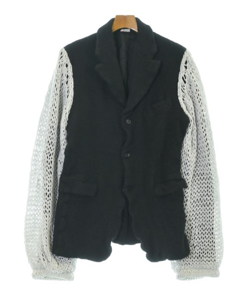 COMME des GARCONS HOMME PLUS(コムデギャルソンオムプリュス)テーラードジャケット 黒 サイズ:XL/2200659737014