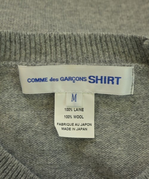 COMME des GARCONS SHIRT（コムデギャルソンシャツ）ニット・セーター グレー サイズ:M メンズ/2200657172046