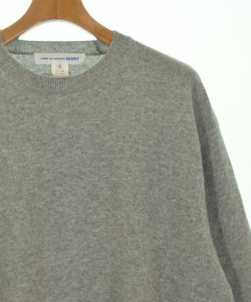 COMME des GARCONS SHIRT（コムデギャルソンシャツ）ニット・セーター グレー サイズ:M メンズ/2200657172046