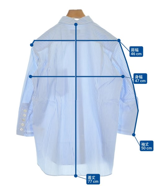 COMME des GARCONS HOMME PLUS（コムデギャルソンオムプリュス）カジュアルシャツ 青 サイズ:M メンズ/2200659950093