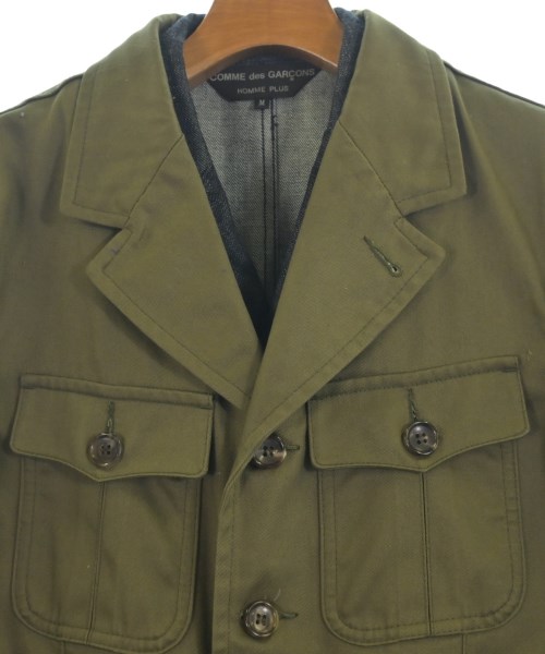 COMME des GARCONS HOMME PLUS（コムデギャルソンオムプリュス）カジュアルジャケット カーキ サイズ:M メンズ/2200660805016