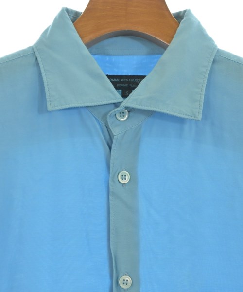 COMME des GARCONS HOMME PLUS（コムデギャルソンオムプリュス）カジュアルシャツ 青 サイズ:S メンズ/2200660873046