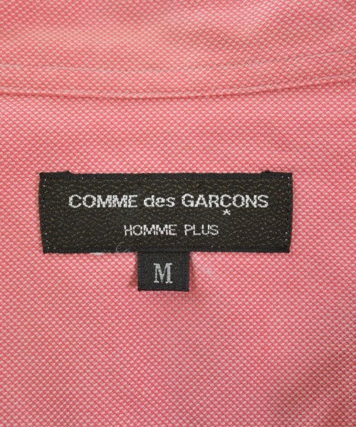 COMME des GARCONS HOMME PLUS（コムデギャルソンオムプリュス）カジュアルシャツ ピンク サイズ:M メンズ/2200660915029