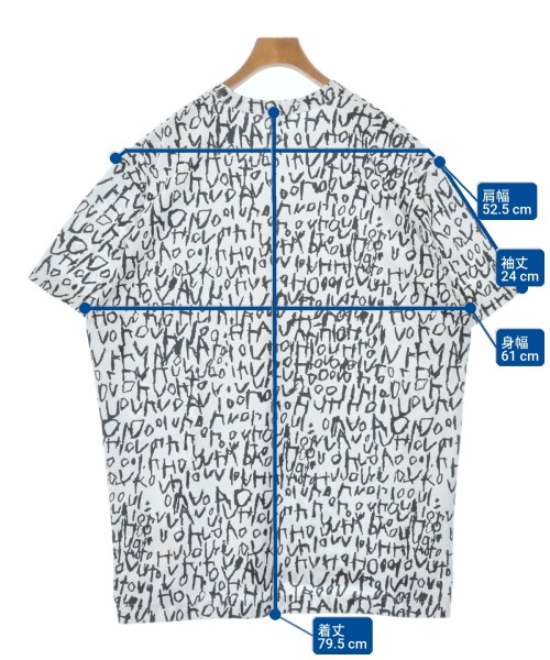 COMME des GARCONS HOMME PLUS（コムデギャルソンオムプリュス）Tシャツ・カットソー 白 サイズ:M メンズ/2200660932101