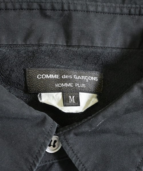 COMME des GARCONS HOMME PLUS（コムデギャルソンオムプリュス）カジュアルシャツ 黒 サイズ:M メンズ/2200661257012