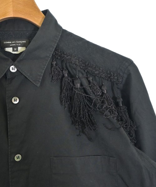 COMME des GARCONS HOMME PLUS（コムデギャルソンオムプリュス）カジュアルシャツ 黒 サイズ:M メンズ/2200661257012