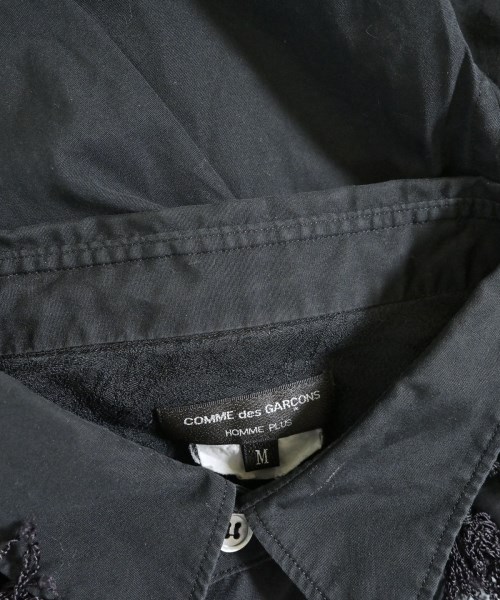 COMME des GARCONS HOMME PLUS（コムデギャルソンオムプリュス）カジュアルシャツ 黒 サイズ:M メンズ/2200661257012