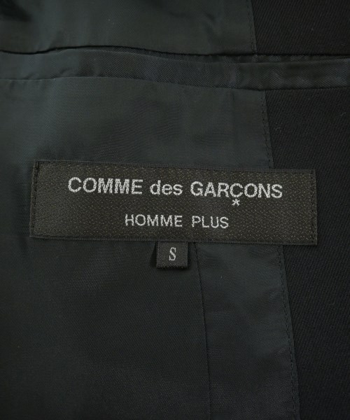 COMME des GARCONS HOMME PLUS（コムデギャルソンオムプリュス）カジュアルジャケット 黒 サイズ:S メンズ/2200661611012