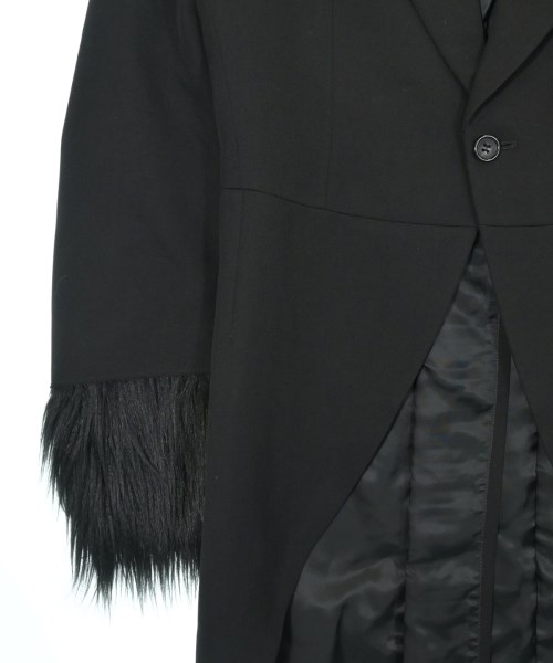 COMME des GARCONS HOMME PLUS（コムデギャルソンオムプリュス）カジュアルジャケット 黒 サイズ:S メンズ/2200661611012