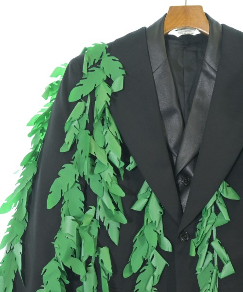 COMME des GARCONS HOMME PLUS（コムデギャルソンオムプリュス）テーラードジャケット 黒 サイズ:M メンズ/2200662036012