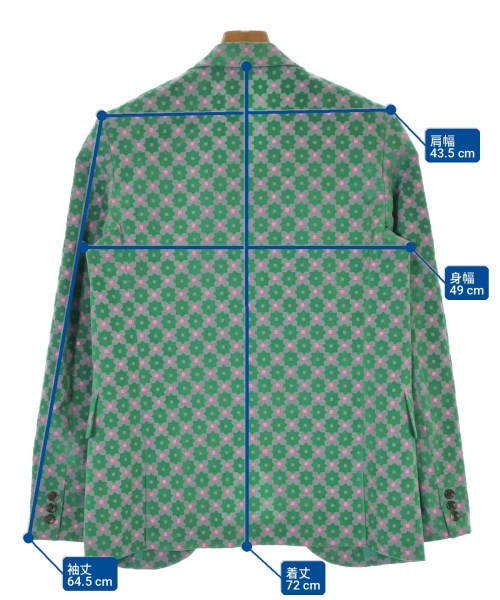 COMME des GARCONS HOMME PLUS（コムデギャルソンオムプリュス）ジャケット グレー サイズ:S メンズ/2200711143012