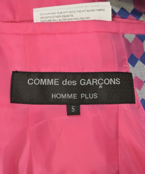 COMME des GARCONS HOMME PLUS（コムデギャルソンオムプリュス）ジャケット ピンク サイズ:S メンズ/2200711143029