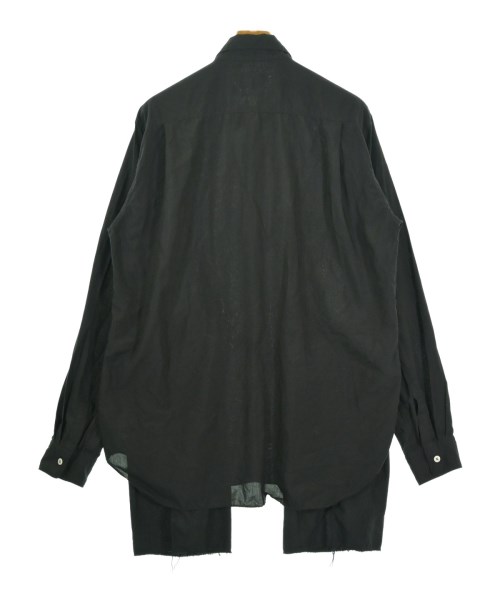 COMME des GARCONS HOMME PLUS（コムデギャルソンオムプリュス）カジュアルシャツ 黒 サイズ:L メンズ/2200711144026