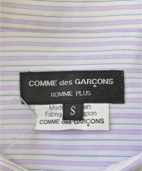 COMME des GARCONS HOMME PLUS（コムデギャルソンオムプリュス）カジュアルシャツ 白 サイズ:S メンズ/2200704701090
