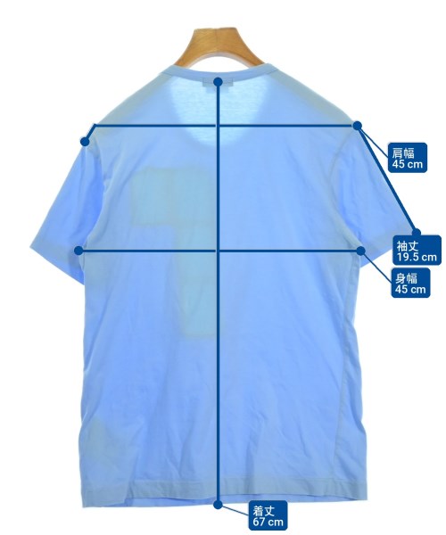 COMME des GARCONS HOMME PLUS（コムデギャルソンオムプリュス）Tシャツ・カットソー 青 サイズ:M メンズ/2200712877039