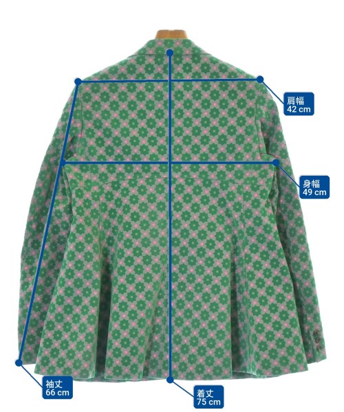 COMME des GARCONS HOMME PLUS（コムデギャルソンオムプリュス）カジュアルジャケット その他（柄物・カラフル） サイズ:S メンズ/2200712926010