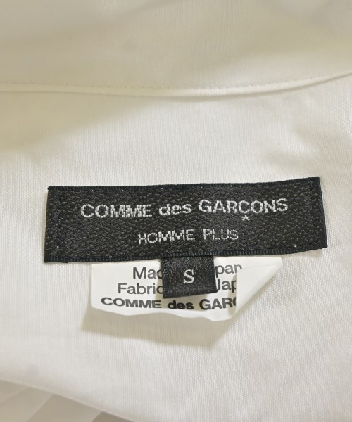 COMME des GARCONS HOMME PLUS（コムデギャルソンオムプリュス）カジュアルシャツ 白 サイズ:S メンズ/2200713313062