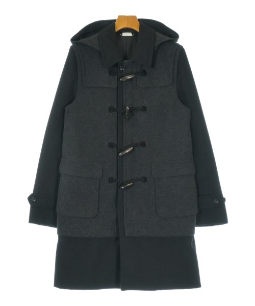 COMME des GARCONS HOMME PLUS（コムデギャルソンオムプリュス）ダッフルコート 黒 サイズ:S メンズ/2200709672036