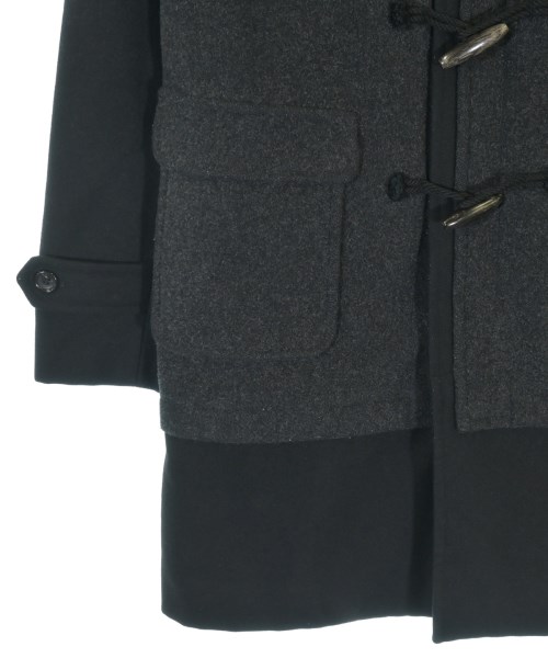 COMME des GARCONS HOMME PLUS（コムデギャルソンオムプリュス）ダッフルコート 黒 サイズ:S メンズ/2200709672036