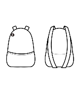 COMME des GARCONS HOMME PLUS（コムデギャルソンオムプリュス）バックパック・リュック 黒 サイズ:- メンズ/2200713568172