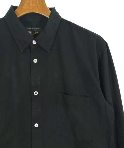 COMME des GARCONS HOMME PLUS（コムデギャルソンオムプリュス）カジュアルシャツ 黒 サイズ:S メンズ/2200714152127