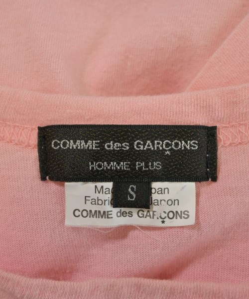 COMME des GARCONS HOMME PLUS（コムデギャルソンオムプリュス）Tシャツ・カットソー ピンク サイズ:S メンズ/2200714244020