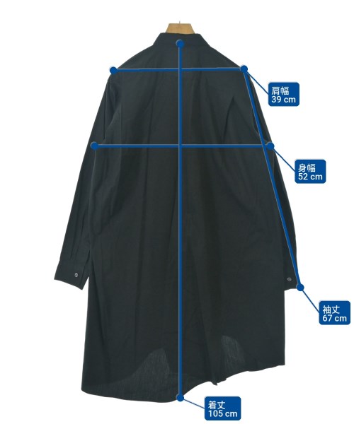 COMME des GARCONS HOMME PLUS（コムデギャルソンオムプリュス）カジュアルシャツ 黒 サイズ:M メンズ/2200714250045