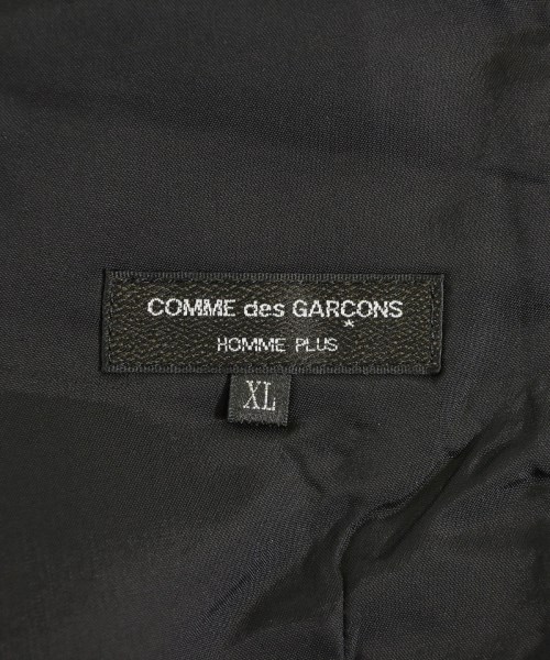 COMME des GARCONS HOMME PLUS（コムデギャルソンオムプリュス）カジュアルジャケット 黒 サイズ:XL メンズ/2200714844015