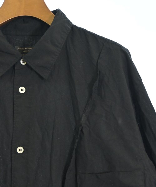 COMME des GARCONS HOMME PLUS（コムデギャルソンオムプリュス）カジュアルシャツ 黒 サイズ:L メンズ/2200714971032