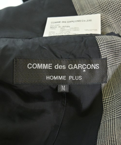 COMME des GARCONS HOMME PLUS（コムデギャルソンオムプリュス）チェスターコート 黒 サイズ:M メンズ/2200715393024