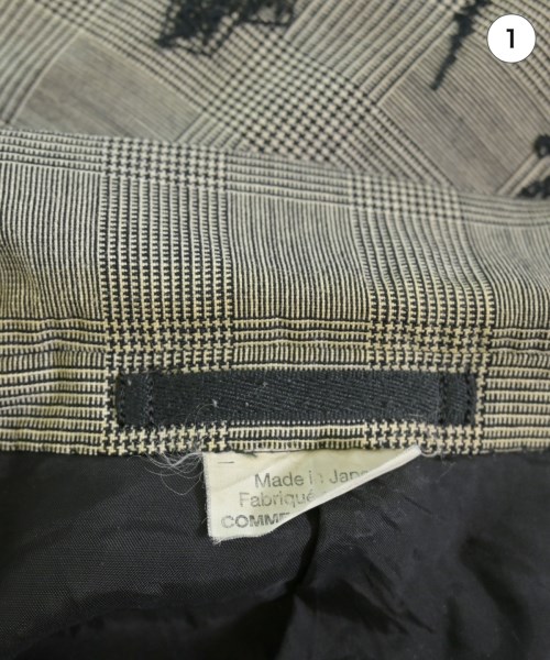 COMME des GARCONS HOMME PLUS（コムデギャルソンオムプリュス）チェスターコート 黒 サイズ:M メンズ/2200715393024